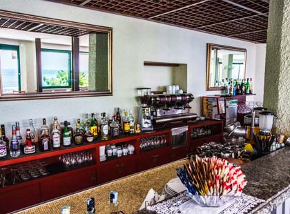 Bar in the hotel