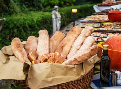 Basket of bread